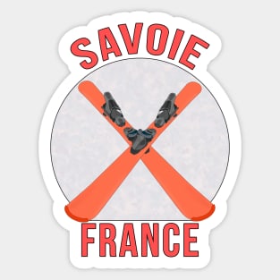 Savoie, France Sticker